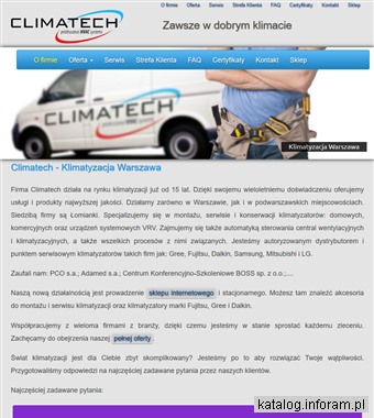 Montaż klimatyzacji w Warszawie, Serwis klimatyzacji Warszawa