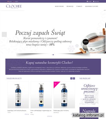 Kosmetyki naturalne - Clochee