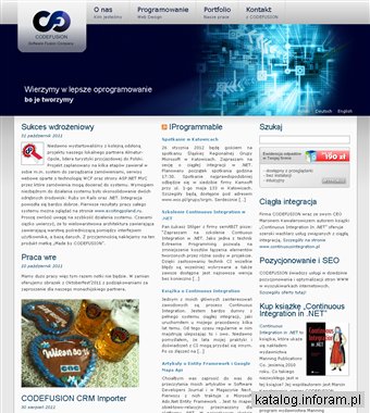 Systemy informatyczne jutra - CODEFUSION