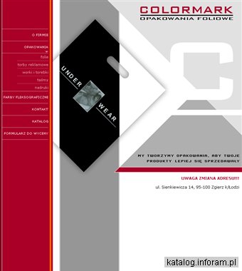 COLORMARK Opakowania Foliowe