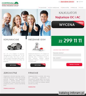 Compensa - ubezpieczenia OC i AC