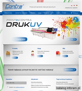 CONTRA Druk na szkle