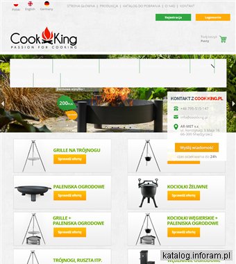 Cookking.pl - kociołek na ognisko