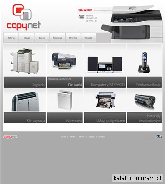 CopyNet - sprzedaż, serwis, dzierżawa kserokopiarek Kraków