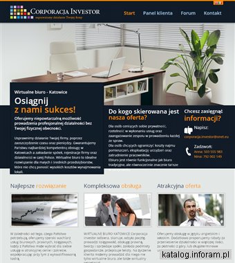 Corporacja investor wirtualne biura