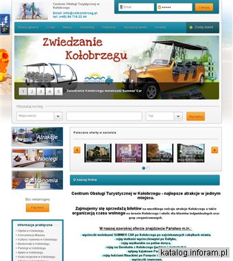 Centrum Obsługi Turystycznej COT w Kołobrzegu