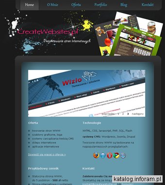 CreateWebsites.pl - tworzenie stron internetowych