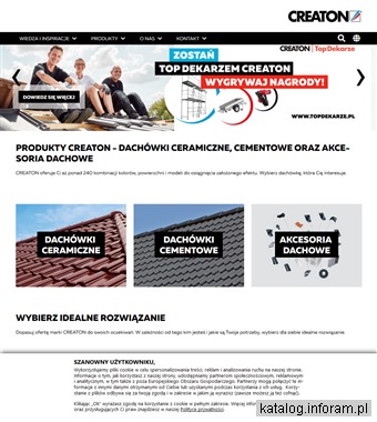 Dachówki betonowe - creaton.pl