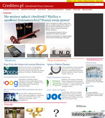 Chwilówki online - Crediteo.pl