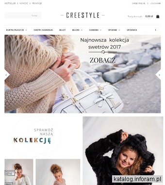 Creestyle - sklep internetowy z ubraniami