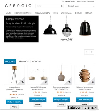 Lampy podłogowe - sklep