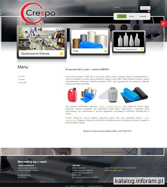 CRESPO opakowania rozdmuchowe producent