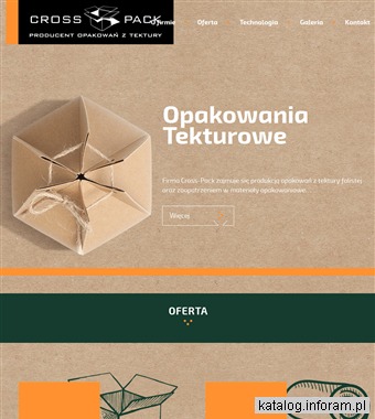 CROSS - PACK producent tektury