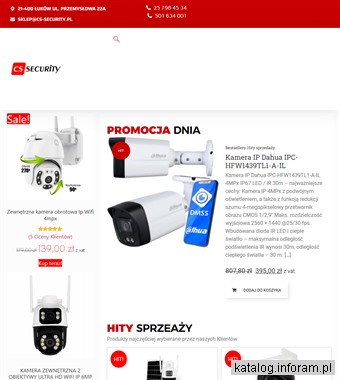 Sklep z kamerami ip do monitoringu