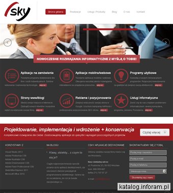 Programy na zamówienie, tworzenie stron internetowych