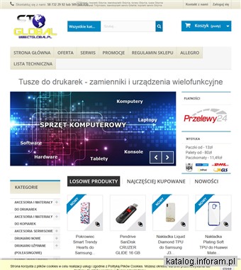 Akcesoria i materiały do drukarek - ctglobal.pl