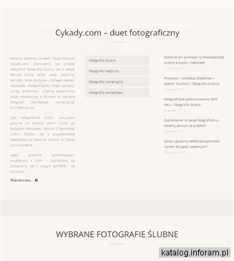 Cykady.com - fotografia ślubna