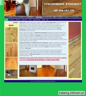 Cyklinowanie Bydgoszcz Andrzej Paszkowski