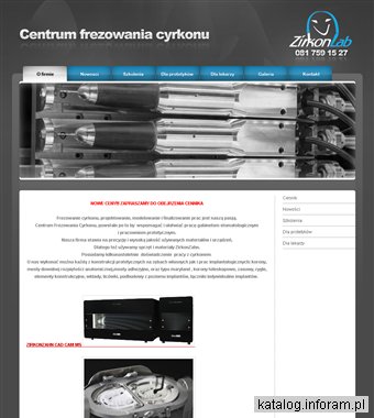 Centrum frezowania cyrkonu