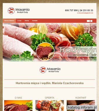 CZACHOROWSKA MARIOLA wyroby wędliniarskie Warszawa