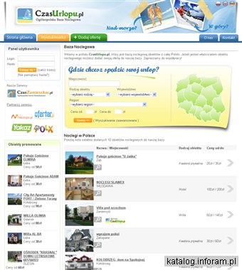 CzasUrlopu.pl - Noclegi w Polsce