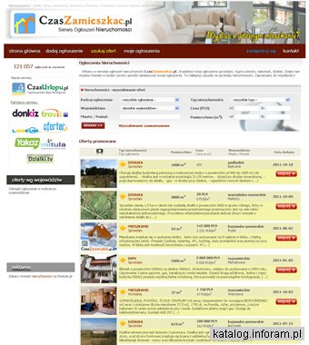 Ogłoszenia nieruchomości - CzasZamieszkac.pl