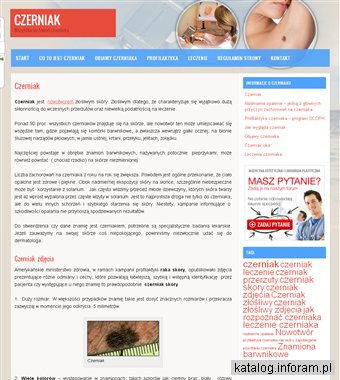 Czerniak - złośliwy nowotwór skóry