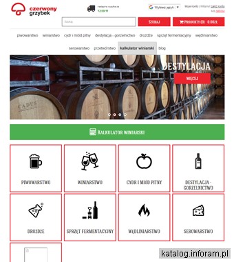 Artykuły do wędzenia mięsa, ryb i serów