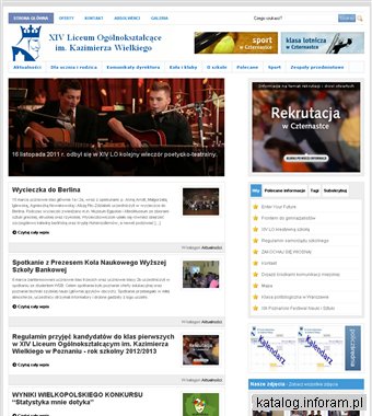 Czternaste Liceum ogólnokształcące im. Kazimierza Wielkiego Poznań