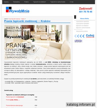 Czyszczenie materaca Kraków