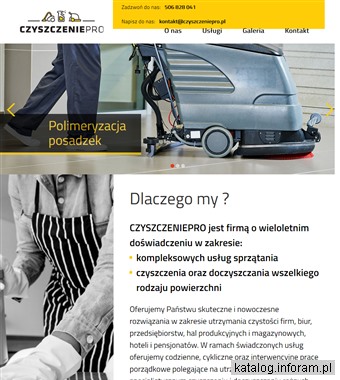 Usługi sprzątania - czyszczeniepro.pl