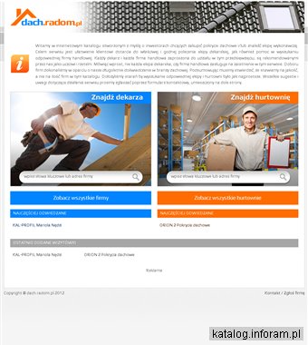 Wyszukiwarka ekip dekarskich Radom