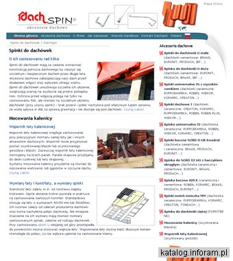 Spinki do dachówek - Dachspin