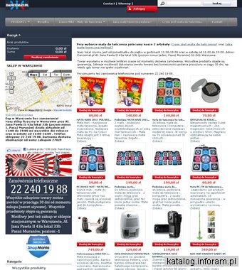 Maty do tańca - dancemat.pl