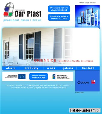 FHU DAR PLAST okna pcv Kraków