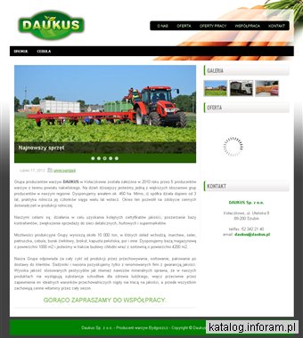Daukus - kujawsko-pomorskie producent warzyw