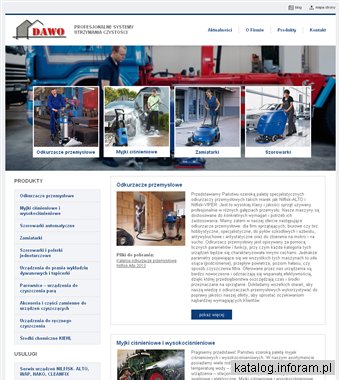 Dawo - myjki ciśnieniowe, zamiatarki, szorowarki, odkurzacze
