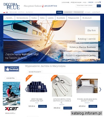 Decorablue.pl - Wyposażenie jachtu