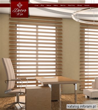 Decorwin - rolety, plisy, markizy, moskitiery, żaluzje
