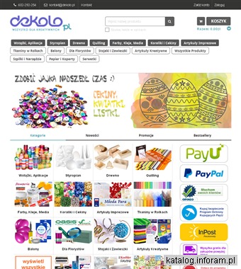 Przedmioty kreatywne Dekolo.pl