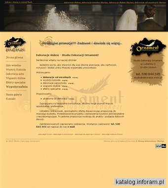 Dekoracje ślubne Olsztyn