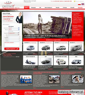 Wypożyczalnia samochodów Depart