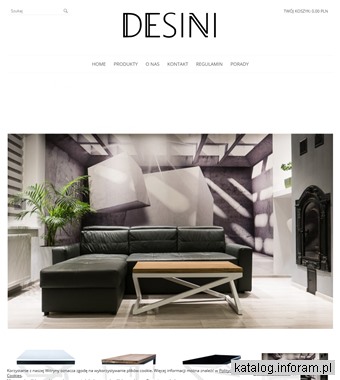 Desini - Stolik kawowy loft