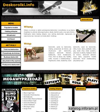 Deskorolki.info - wszystko o deskorolkach i skatingu