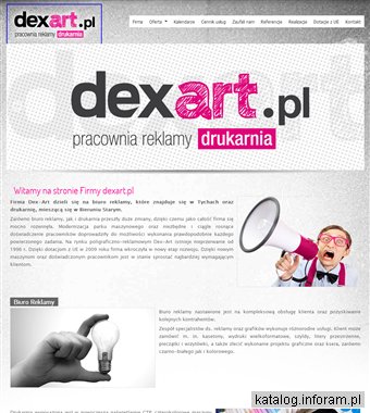 FHU DEX-ART DARIUSZ TARGOSZ usługi poligraficzne Śląsk
