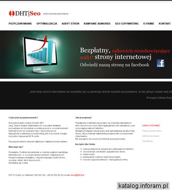 DHT-Seo, pozycjonowanie stron