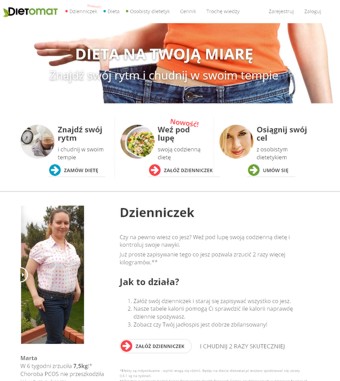 www.dietomat.pl - odchudzanie i dieta online - dietetyka w sporcie Poznań