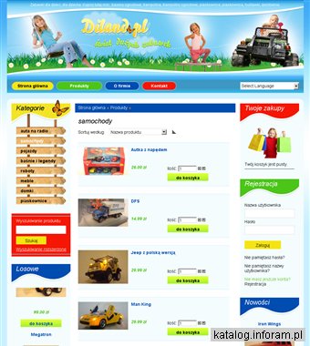 Zabawki dla dzieci, dla dziecka