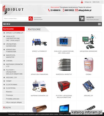 Plotery laserowe - Diolut