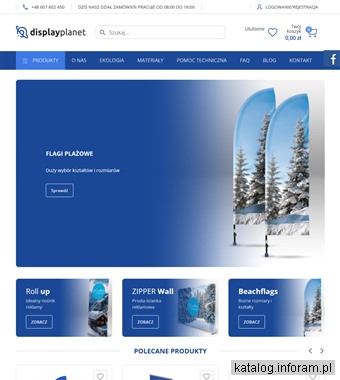 Flagi na maszt sklep - displayplanet.pl